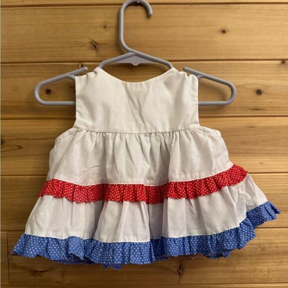 Bundle Vintage Baby Girl 3-6 Months Duck Colorful Cottagecore Dress & Bodysuit - Picture 3 of 12